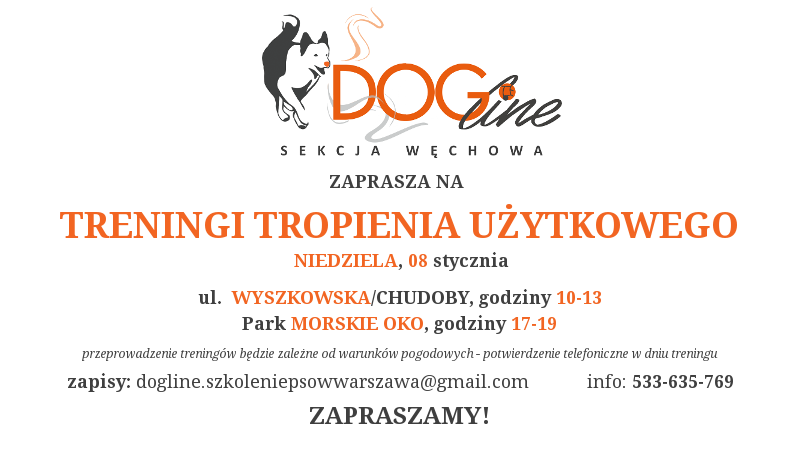 Szkolenie psów Warszawa - DOG Line